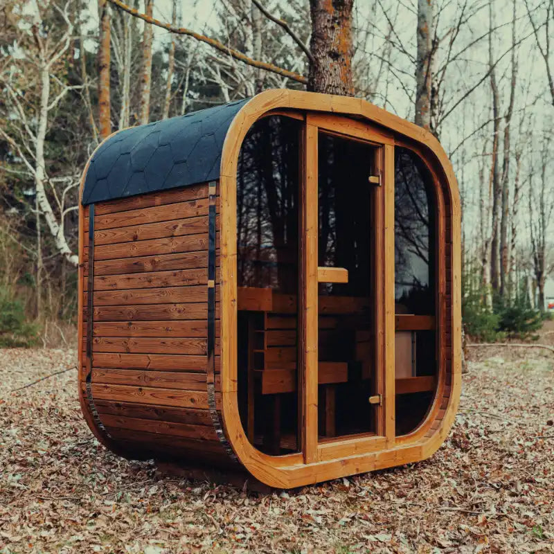 Mande Spa USA MW12 ThermoWood Outdoor Sauna