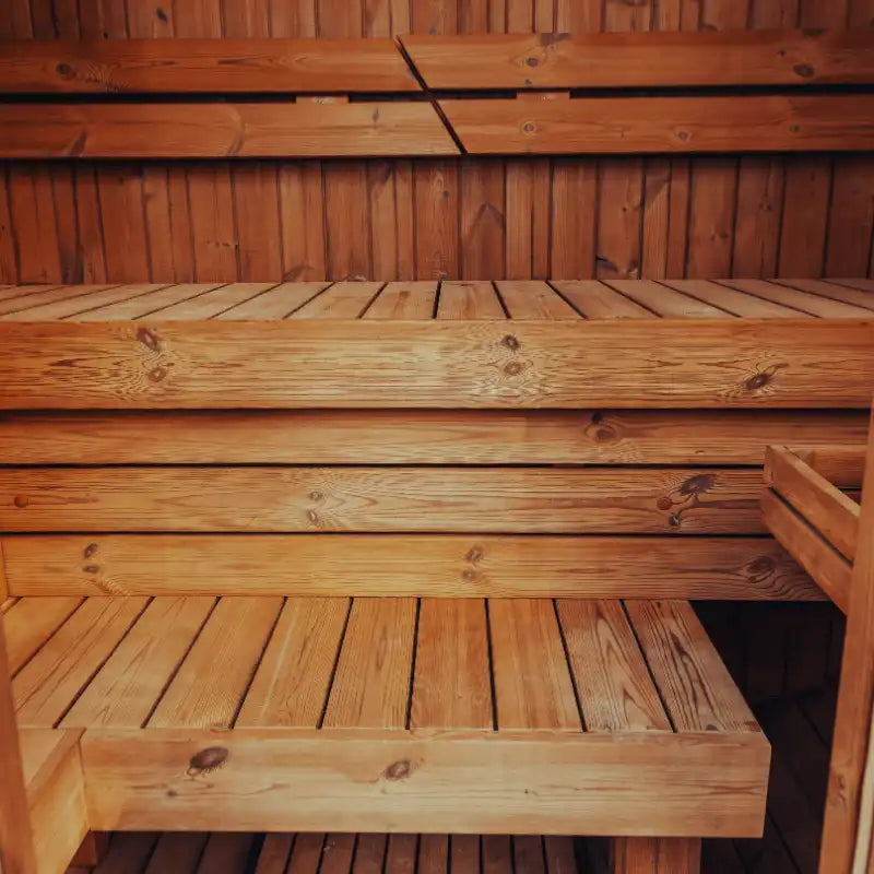 Mande Spa USA MW12 ThermoWood Outdoor Sauna