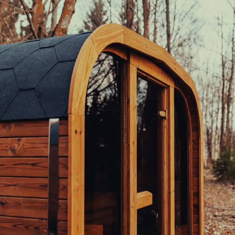 Mande Spa USA MW16 ThermoWood Outdoor Sauna