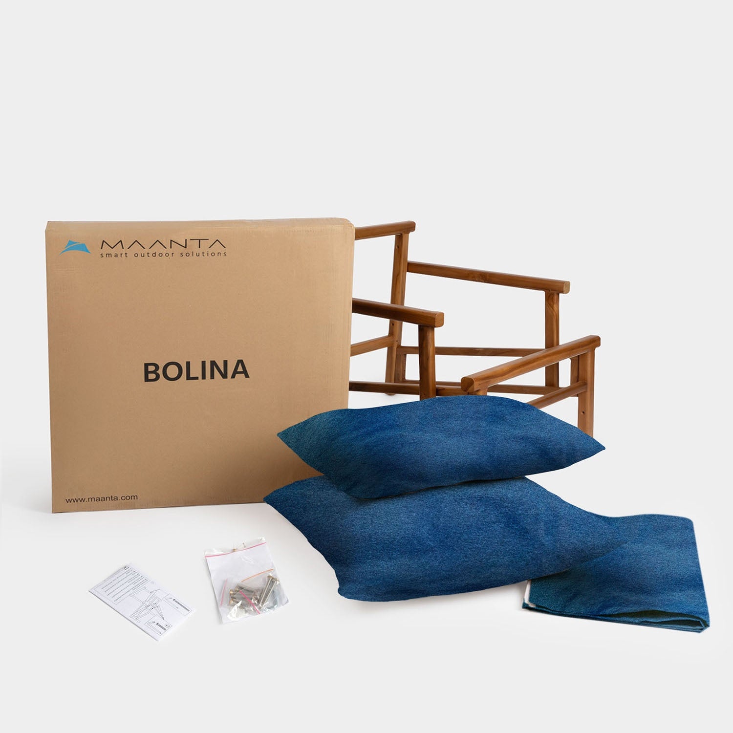 Bolina: Modular Arm Chair/Outdoor Sofa