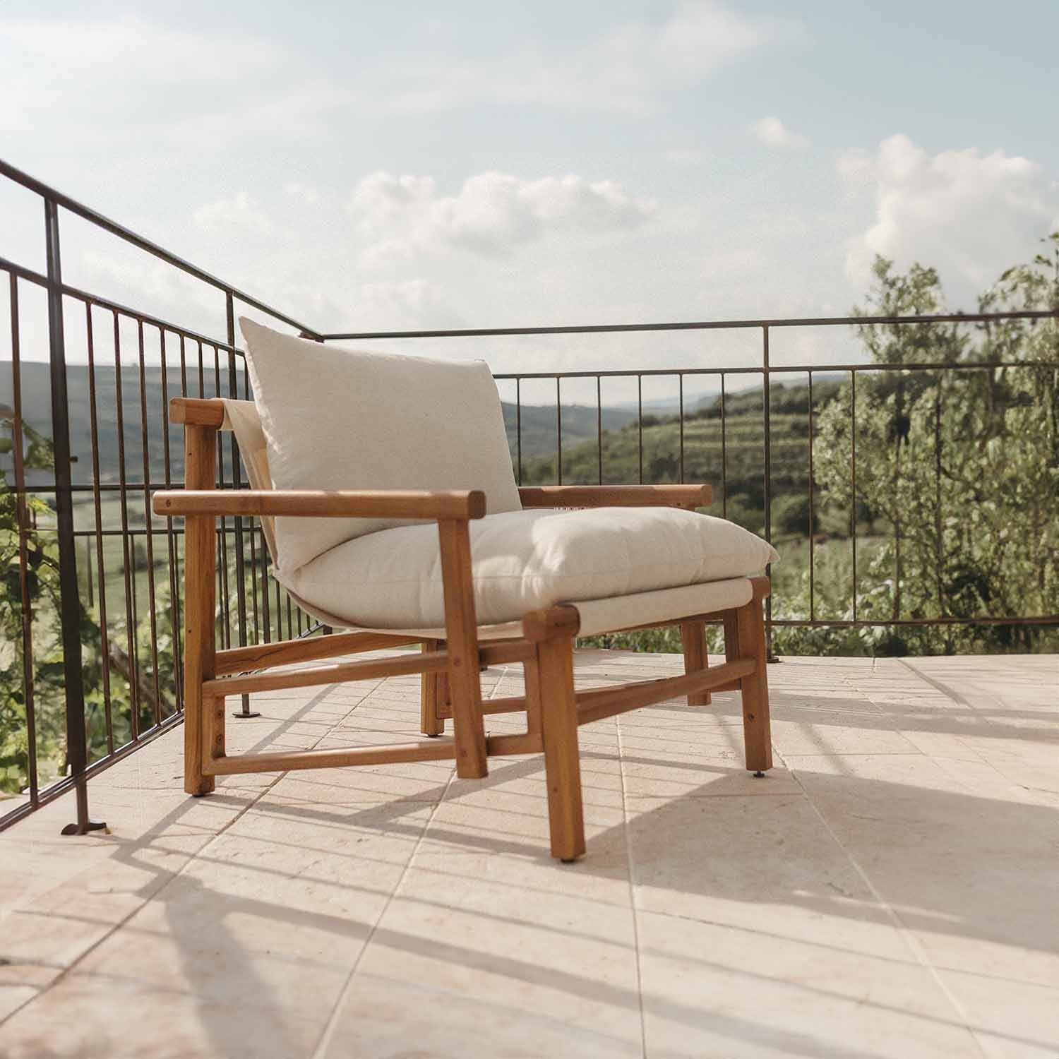 Bolina: Modular Arm Chair/Outdoor Sofa