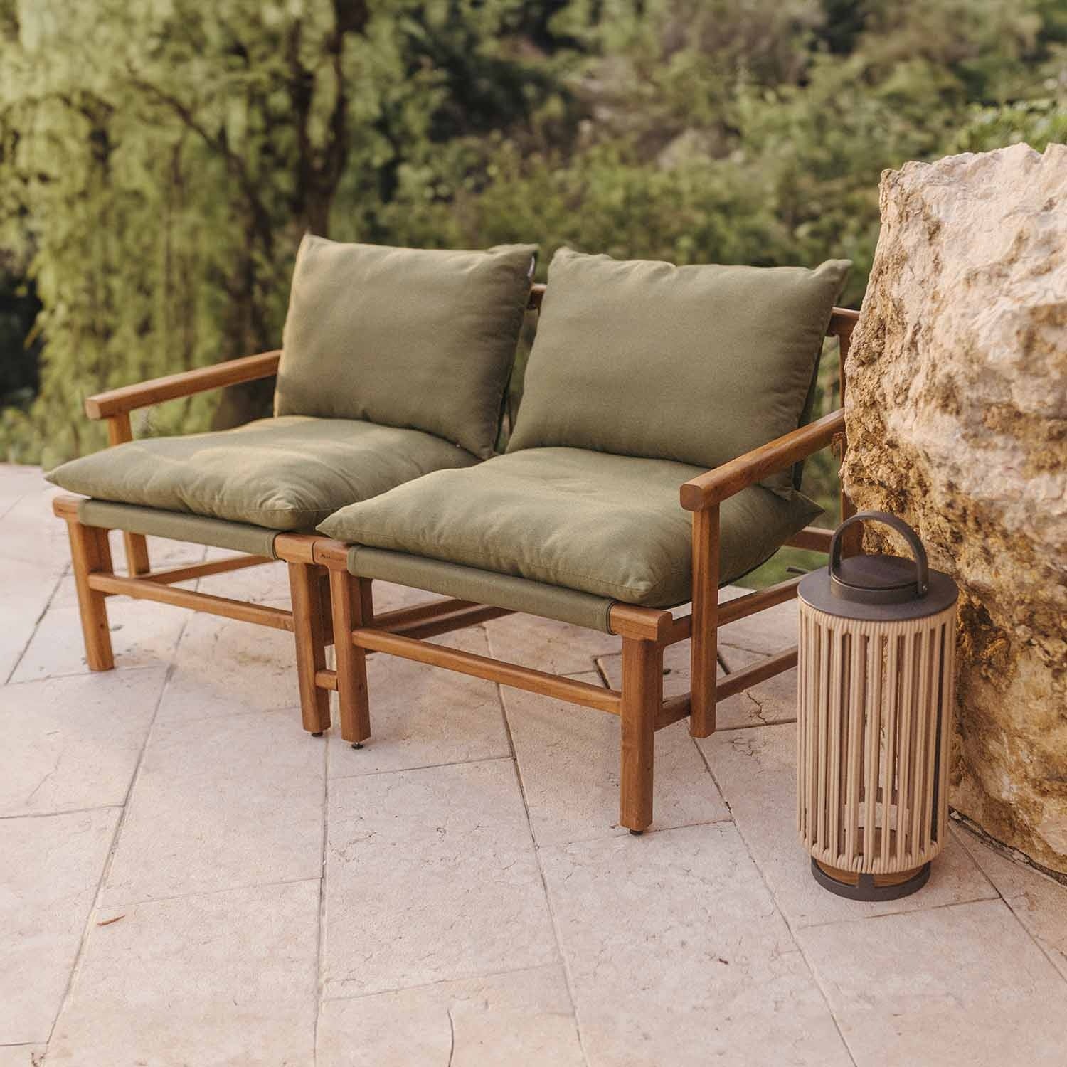 Bolina: Modular Arm Chair/Outdoor Sofa