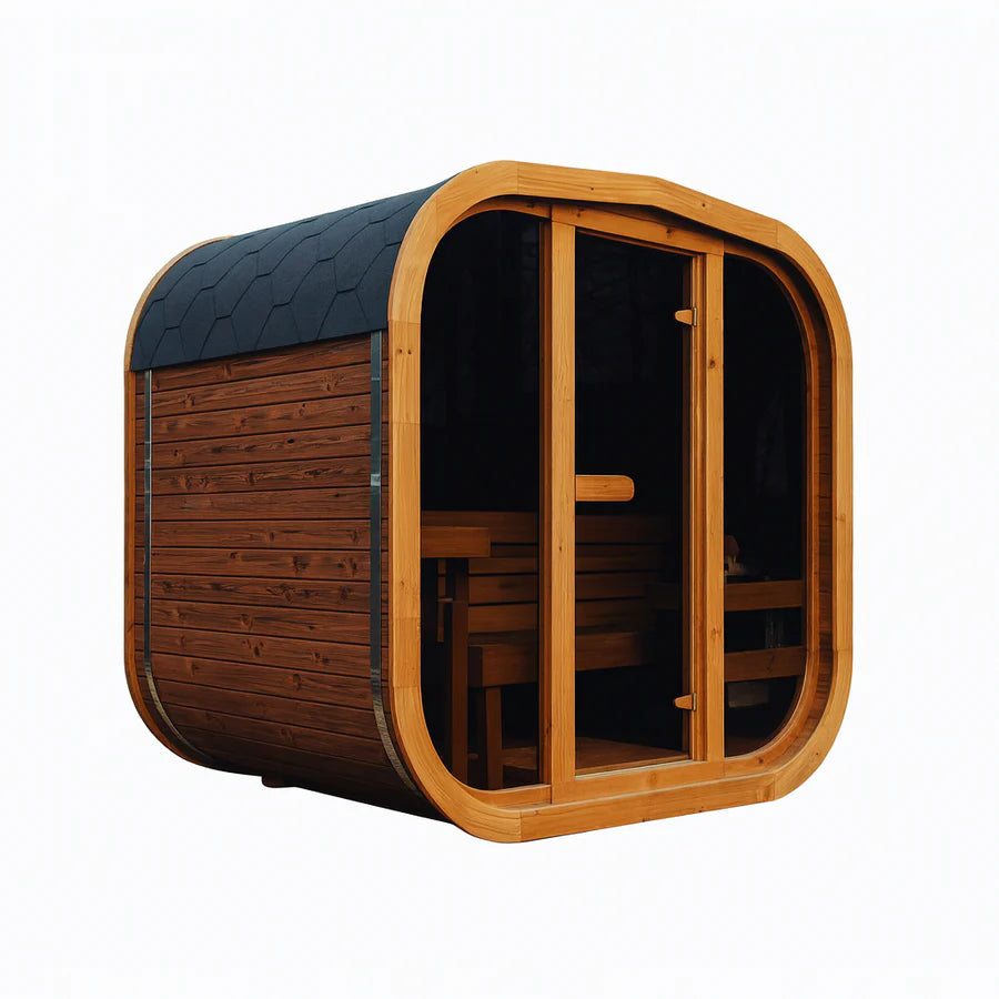 Mande Spa USA MW16 ThermoWood Outdoor Sauna