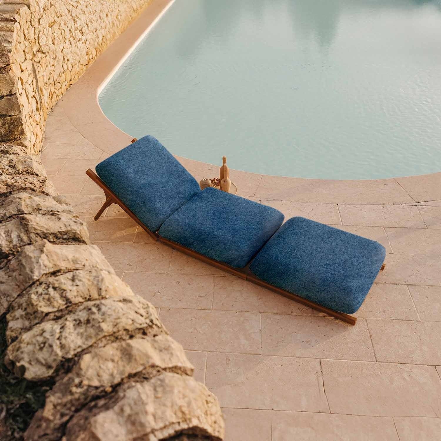 Tuga: Teak Sun Lounger