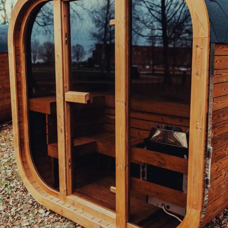 Mande Spa USA MW16 ThermoWood Outdoor Sauna