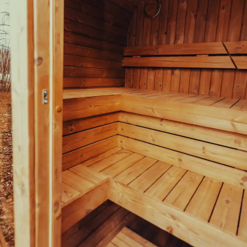 Mande Spa USA MW16 ThermoWood Outdoor Sauna