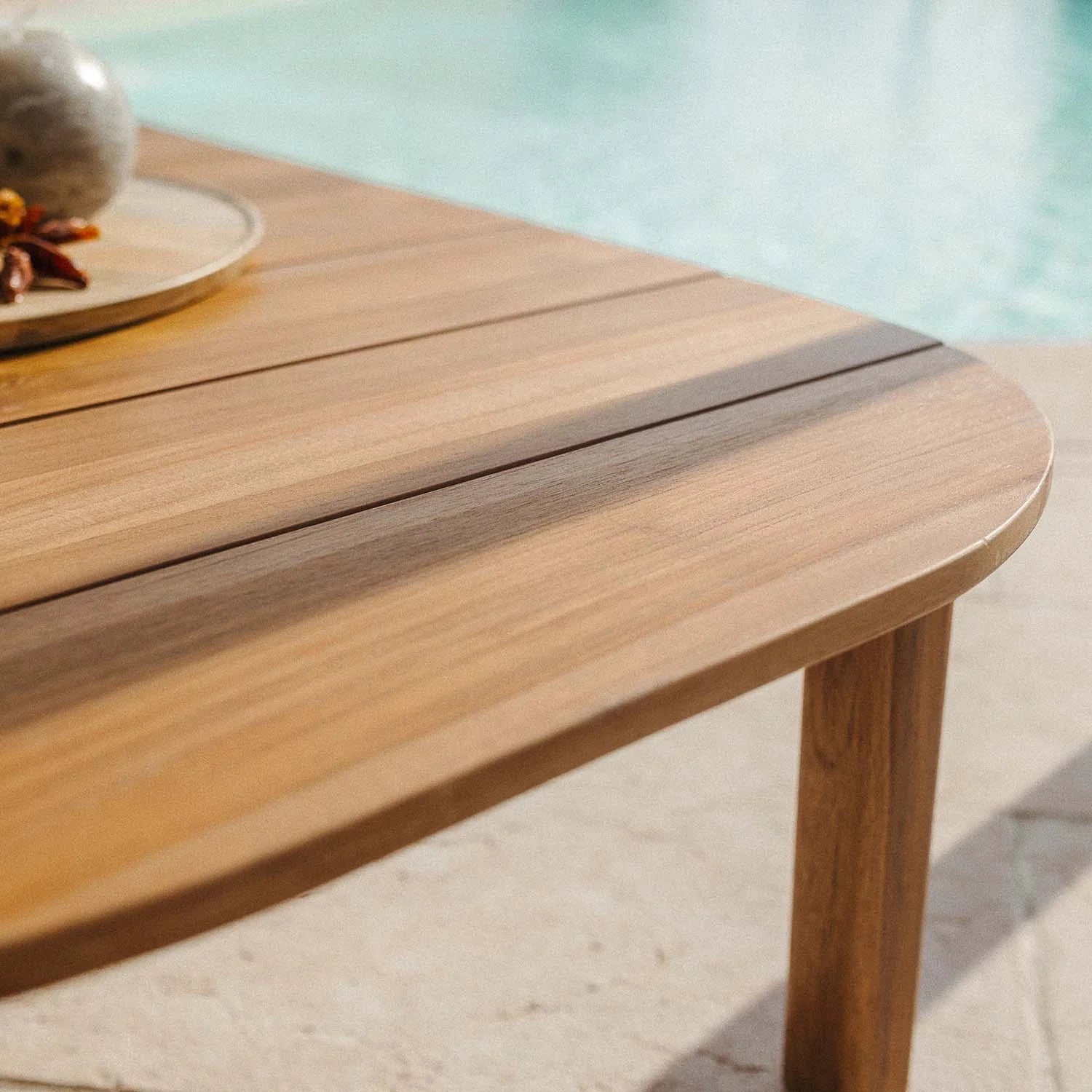 Chiglia Outdoor Teak Coffee Table