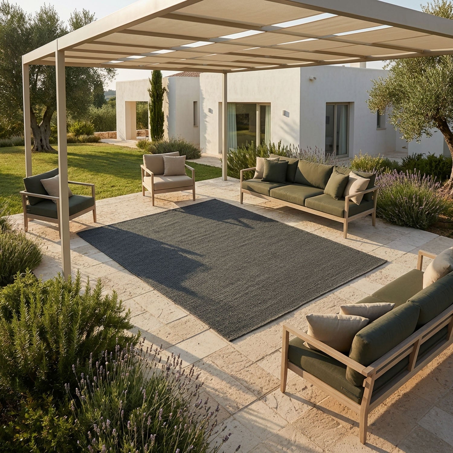 Tramelia Handwoven Outdoor Rug