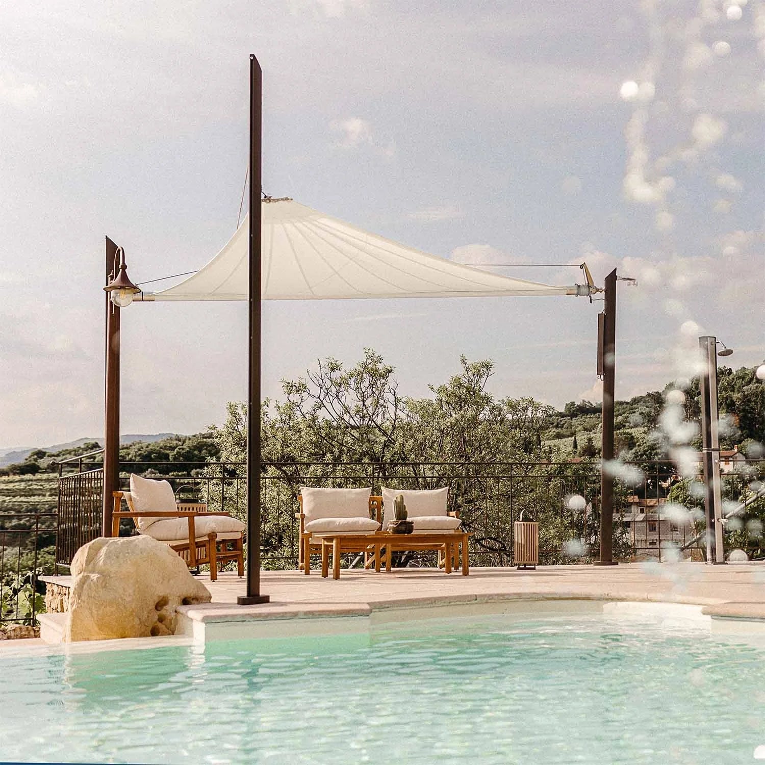 Zefira Motorized Solar Shade Sail