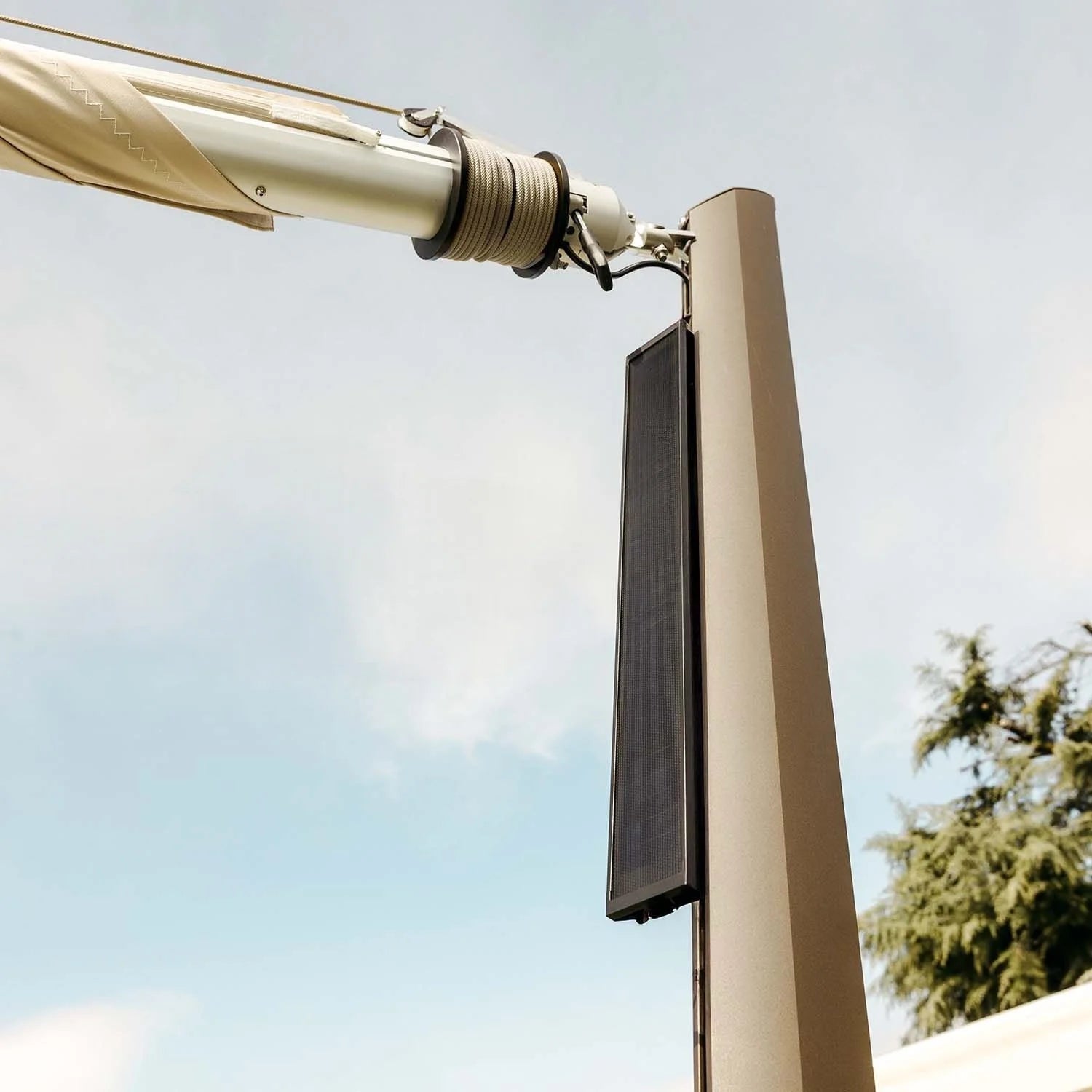 Zefira Motorized Solar Shade Sail