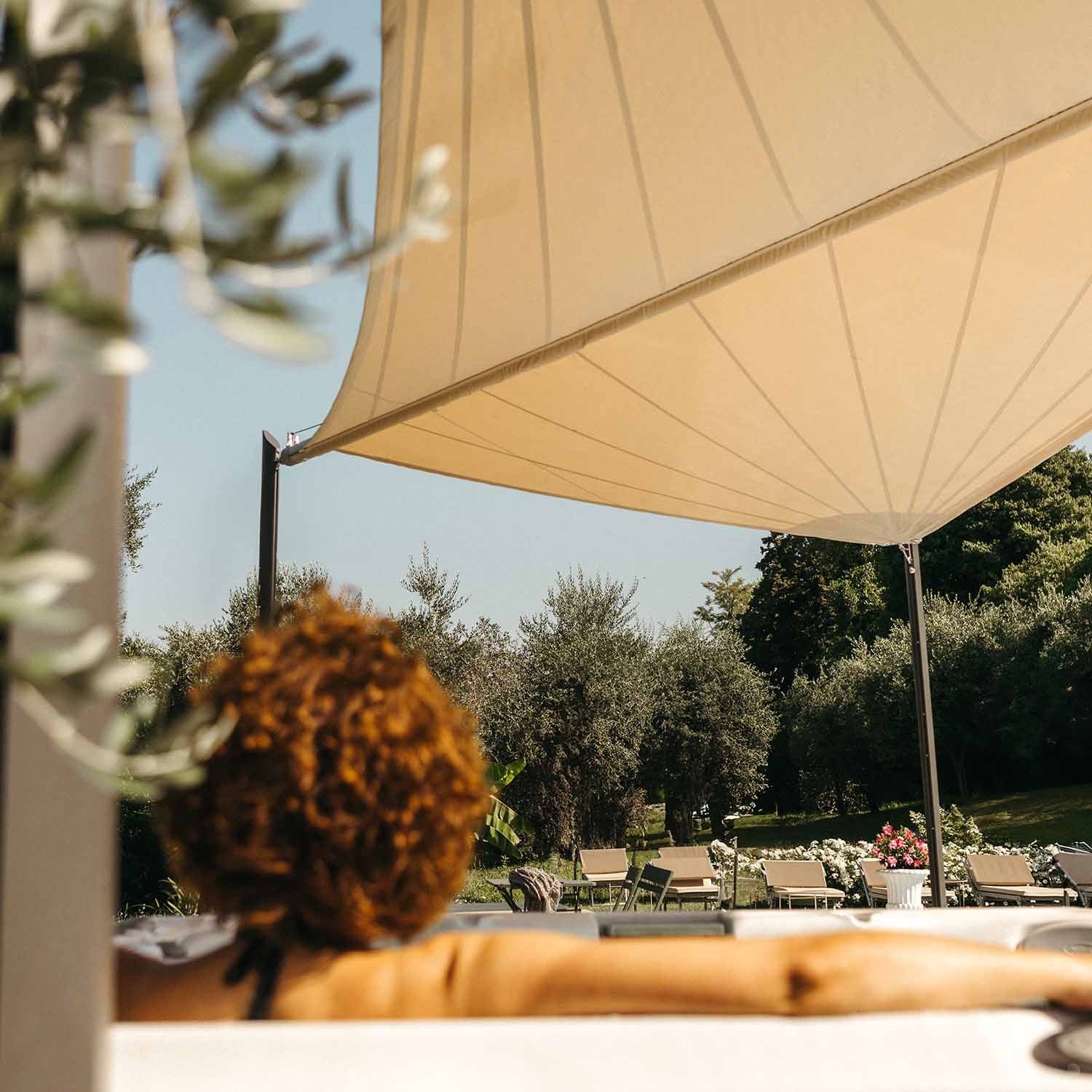 Zefira Motorized Solar Shade Sail